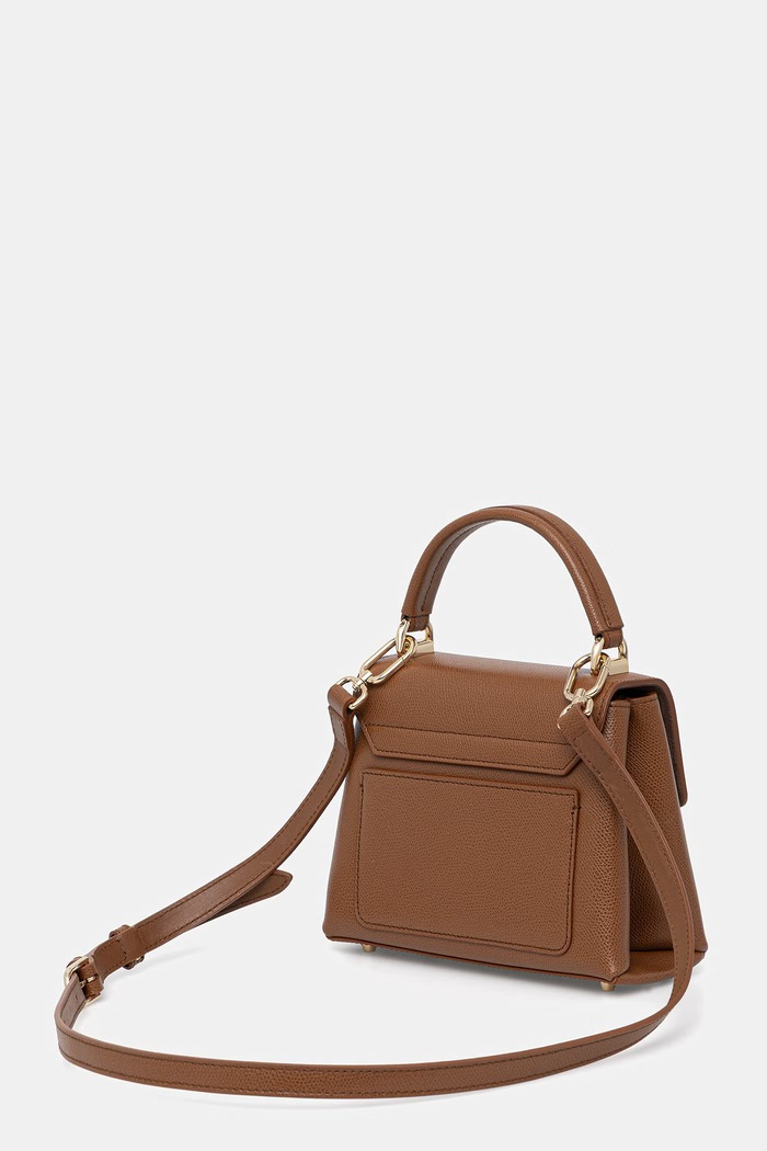 Akcesoria Furla torebka kuferek damska skórzana WB00109.ARE000.03B00 brązowy