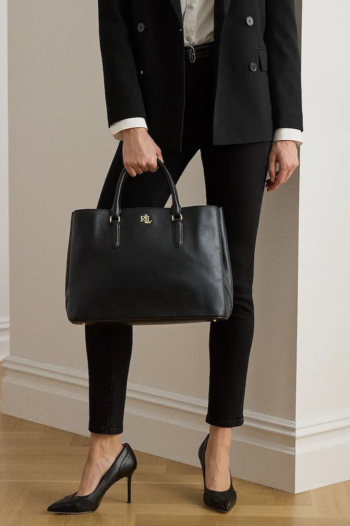 Lauren Ralph Lauren torebka skórzana 431876724004 431876724004