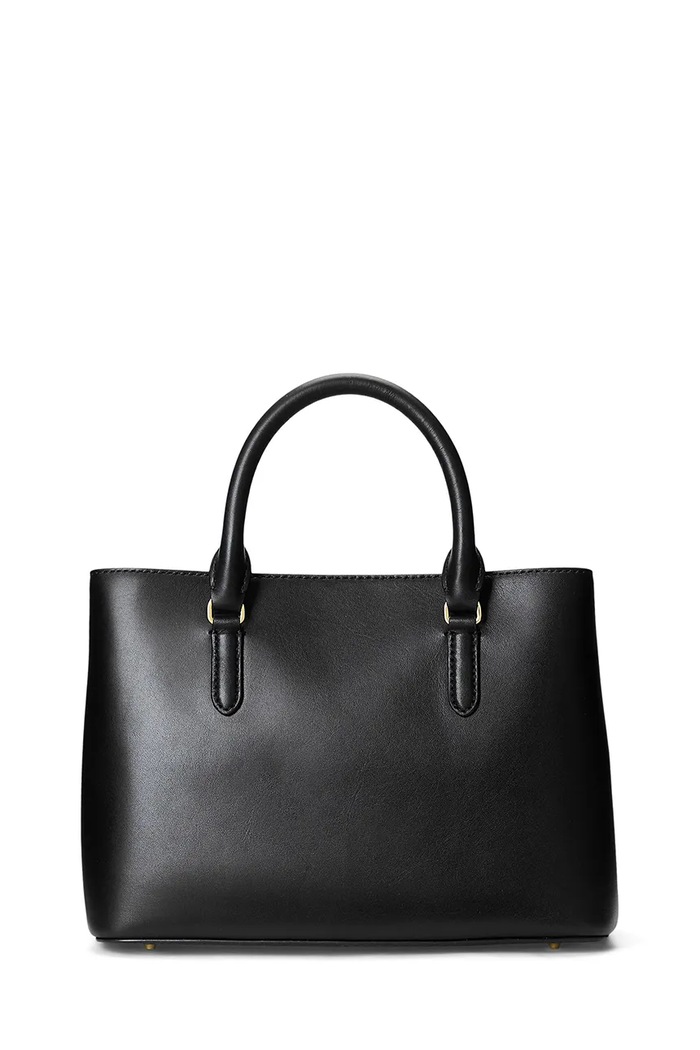 Lauren Ralph Lauren torebka skórzana 431876725004 431876725004 czarny SS26