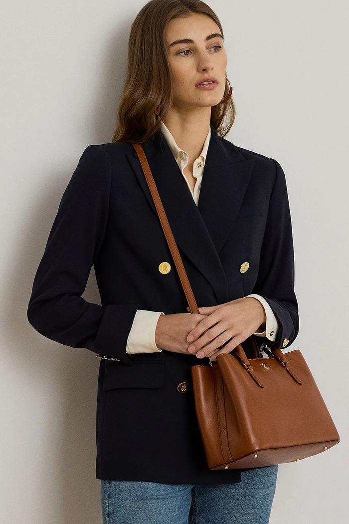 Lauren Ralph Lauren torebka skórzana 431876725005 431876725005