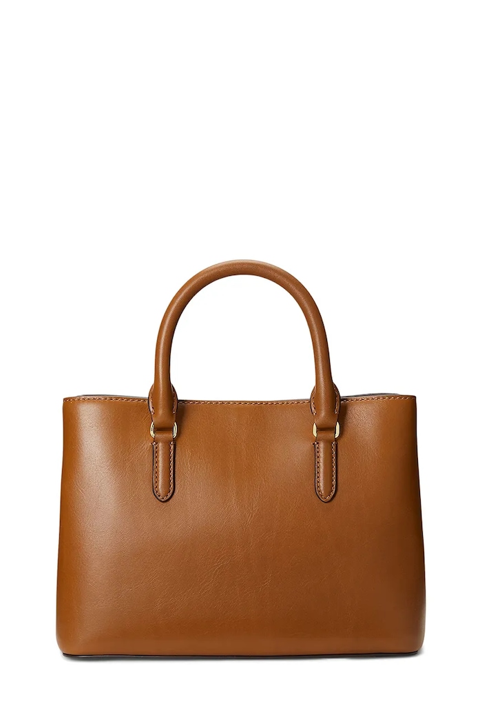 Lauren Ralph Lauren torebka skórzana 431876725005 431876725005 brązowy SS26