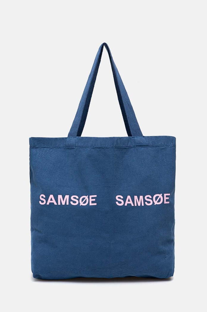 Samsoe Samsoe torebka FRINKA niebieski F20300113