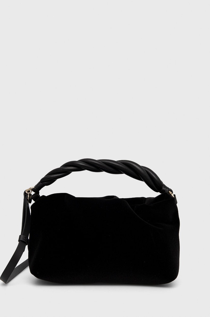 Kabelka Red Valentino hladký černá 1Q0B0D09MXG