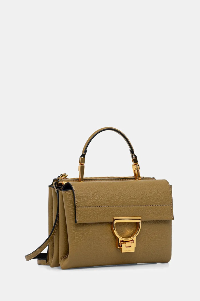 Coccinelle borsa a mano in pelle E1.MD5.55.B7.01 oro AW25