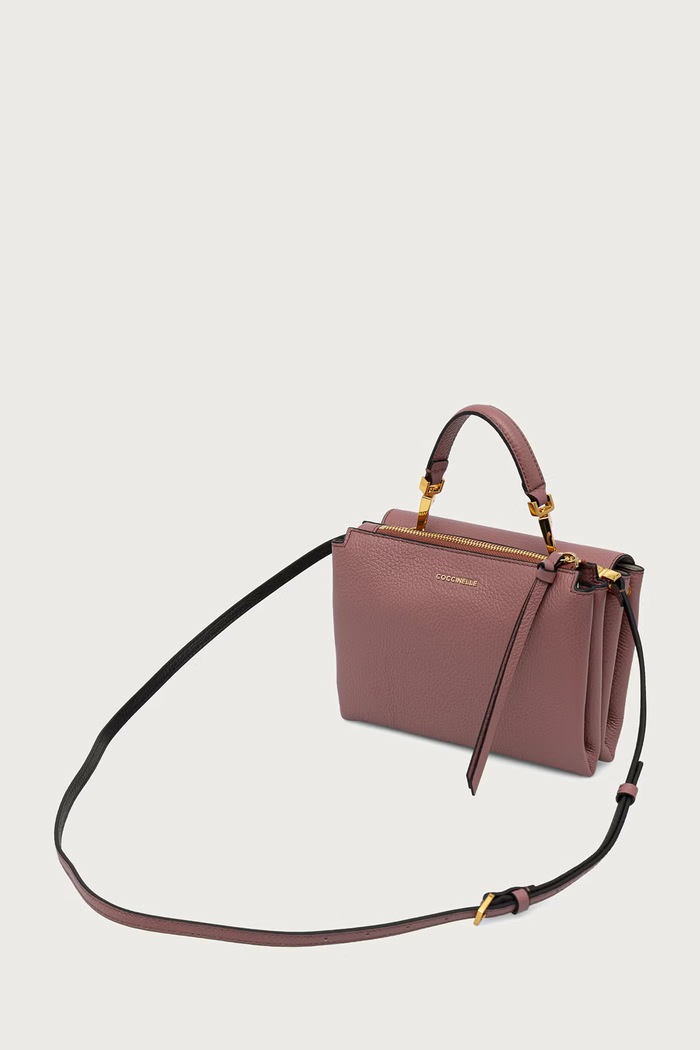Аксессуары Coccinelle Сумка crossbody для женщин кожаная E1.MD5.55.B7.01 розовый