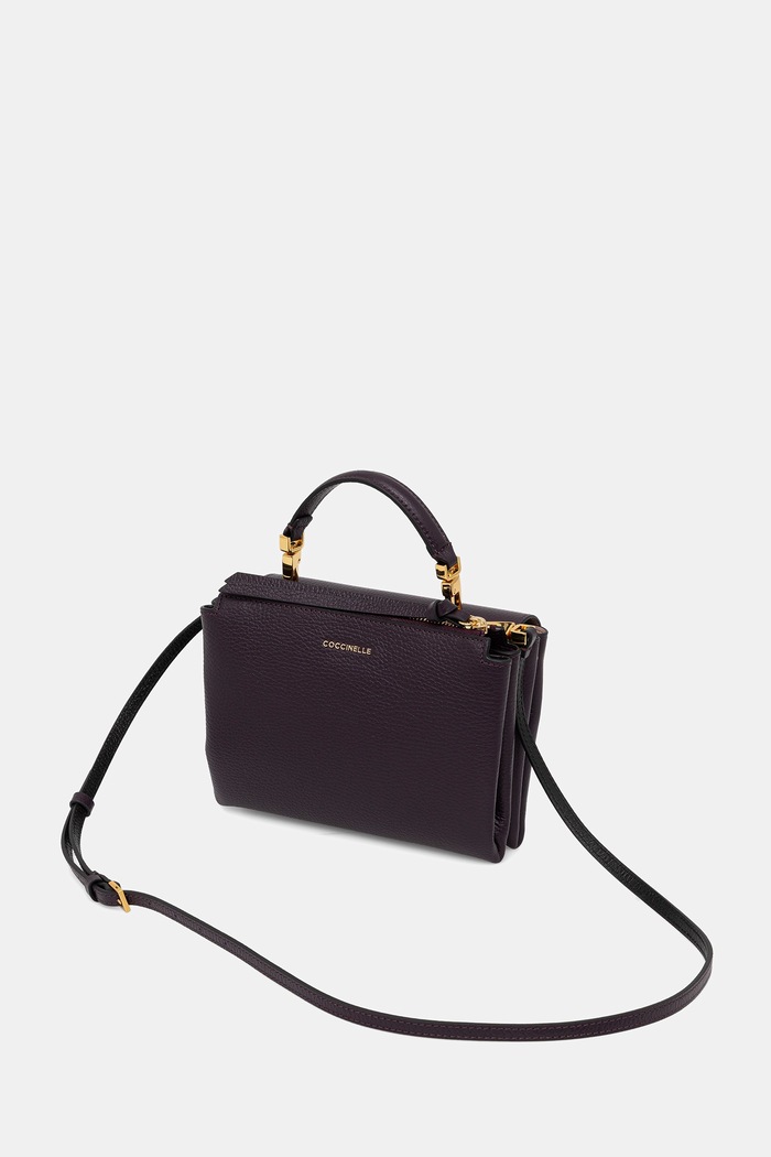 Accesorii Coccinelle geantă de piele E1.MD5.55.B7.01 violet