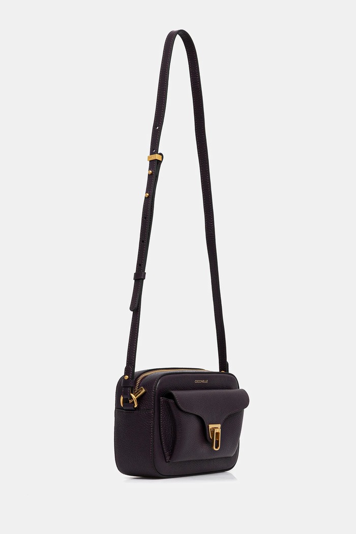 Coccinelle torebka crossbody damska skórzana E1.MF6.15.02.01 fioletowy SS26