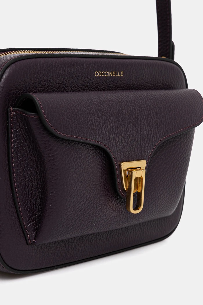 Coccinelle torebka crossbody damska skórzana fioletowy E1.MF6.15.02.01