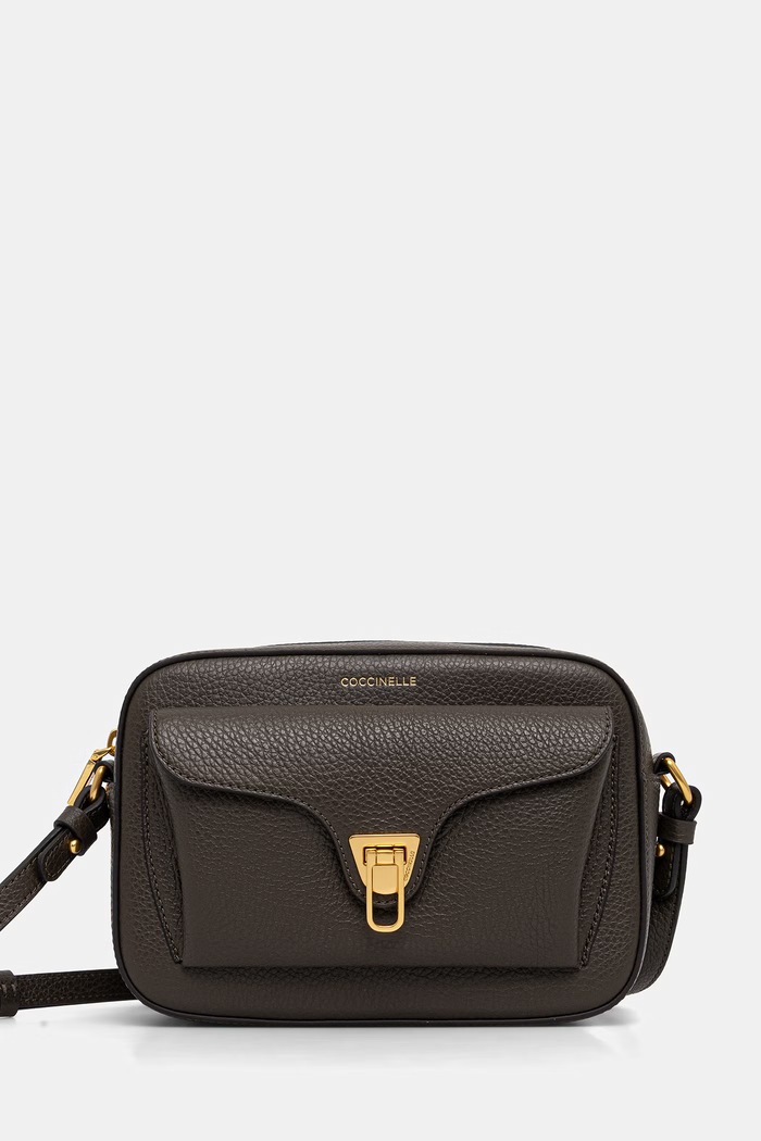 Coccinelle crossbody kabelka dámská kožená zelená E1.MF6.15.02.01
