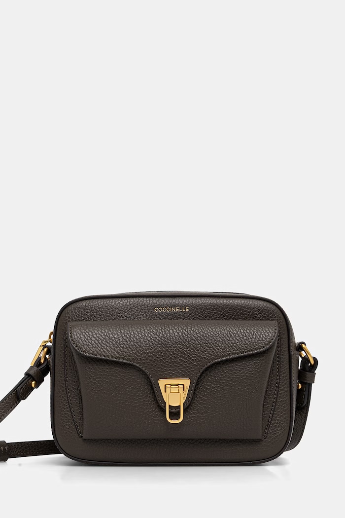 Coccinelle crossbody kabelka dámská kožená zelená E1.MF6.15.02.01