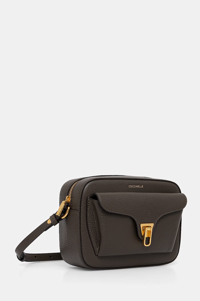 Coccinelle crossbody kabelka dámská kožená E1.MF6.15.02.01 zelená SS26