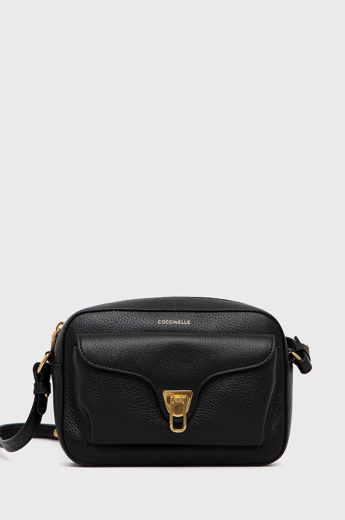 Coccinelle torebka crossbody damska skórzana skóra licowa czarny E1.MF6.15.02.01