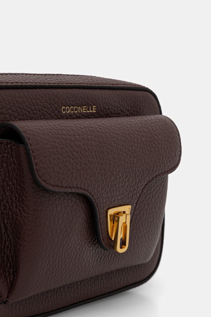 Coccinelle torebka crossbody damska skórzana czerwony E1.MF6.55.04.01