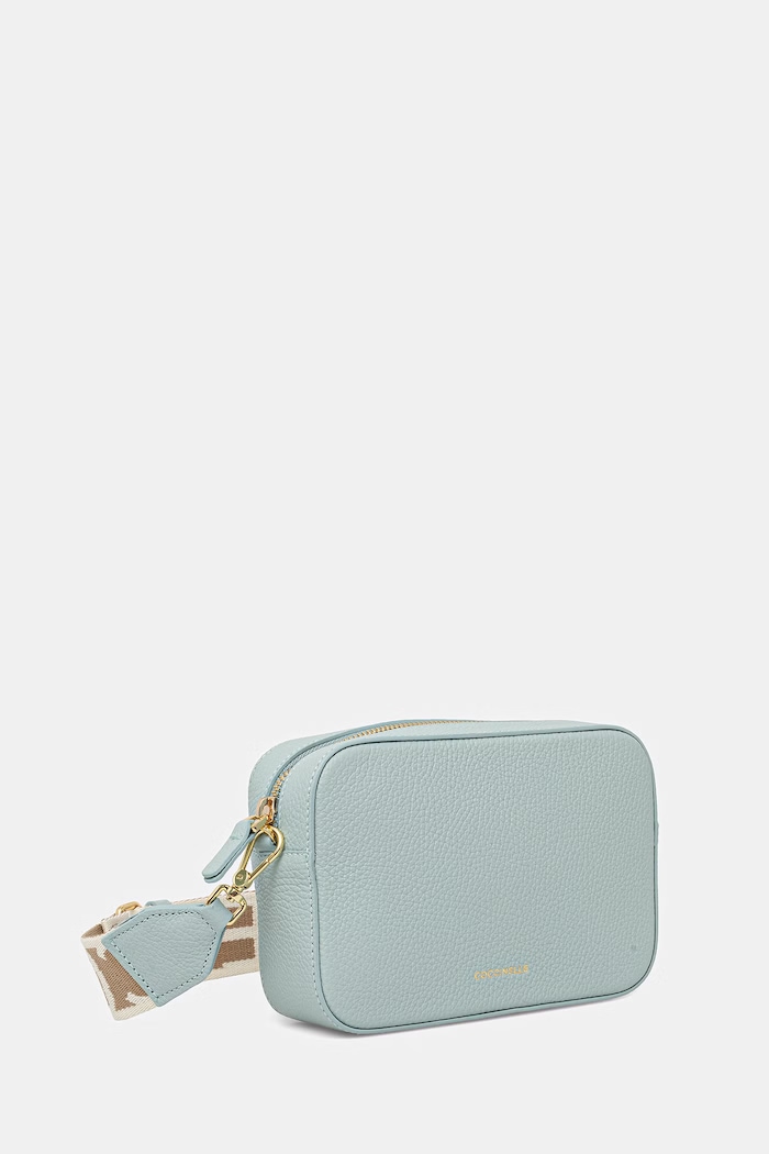 Coccinelle geantă crossbody pentru femei din piele E5.MN5.55.I1.01 turcoaz SS26