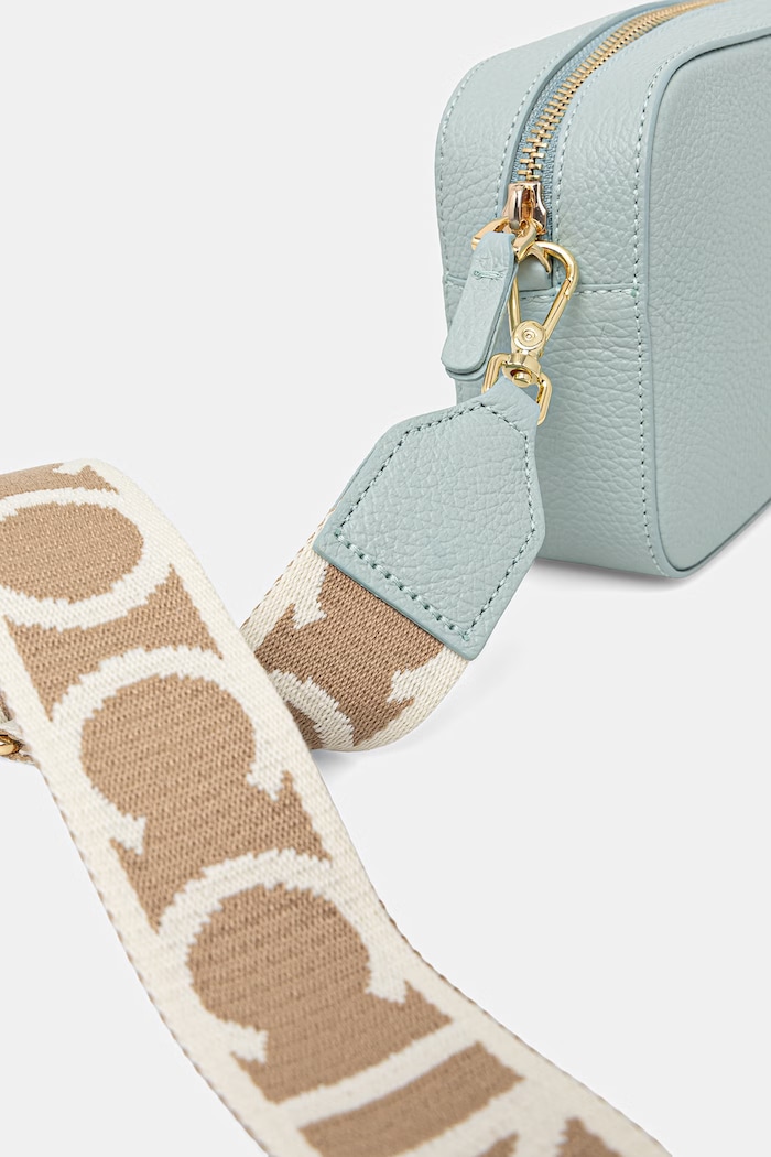 Coccinelle geantă crossbody pentru femei din piele turcoaz E5.MN5.55.I1.01