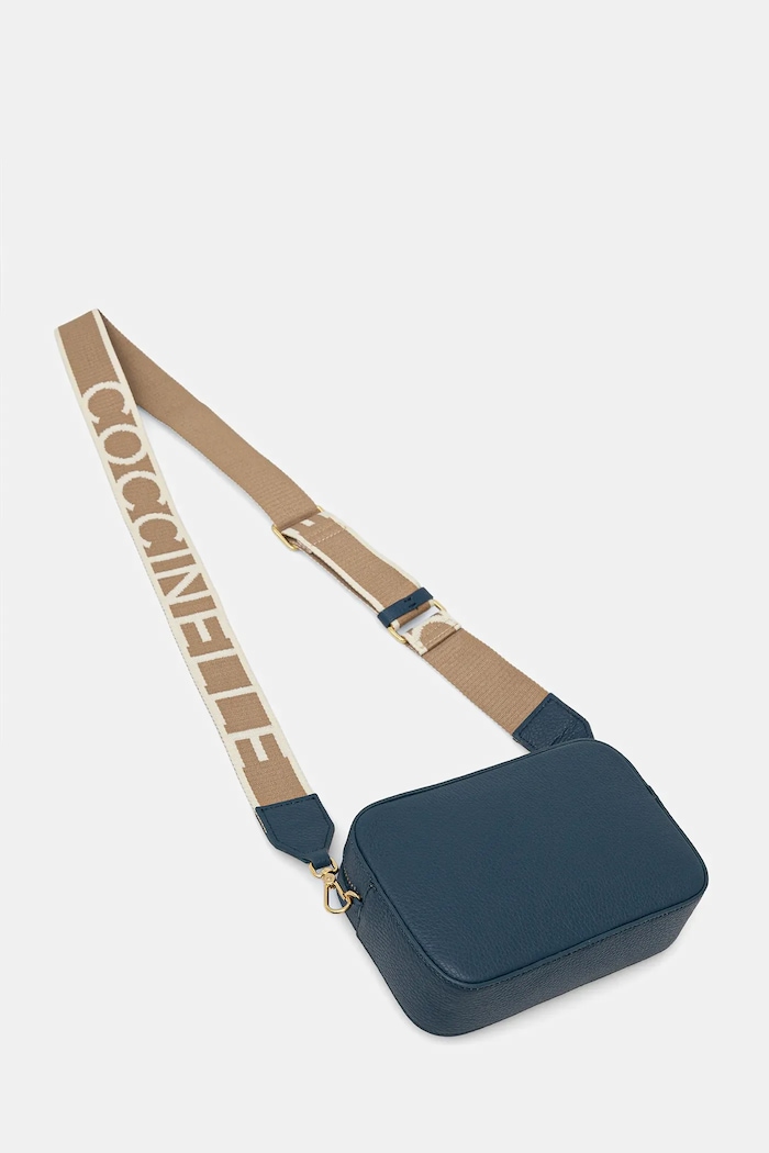 Accesorii Coccinelle geantă de piele E5.MN5.55.I1.01 albastru