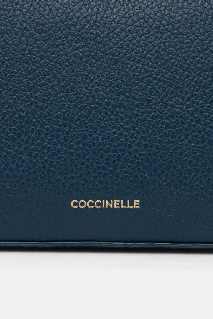 Coccinelle geantă de piele albastru E5.MN5.55.I1.01