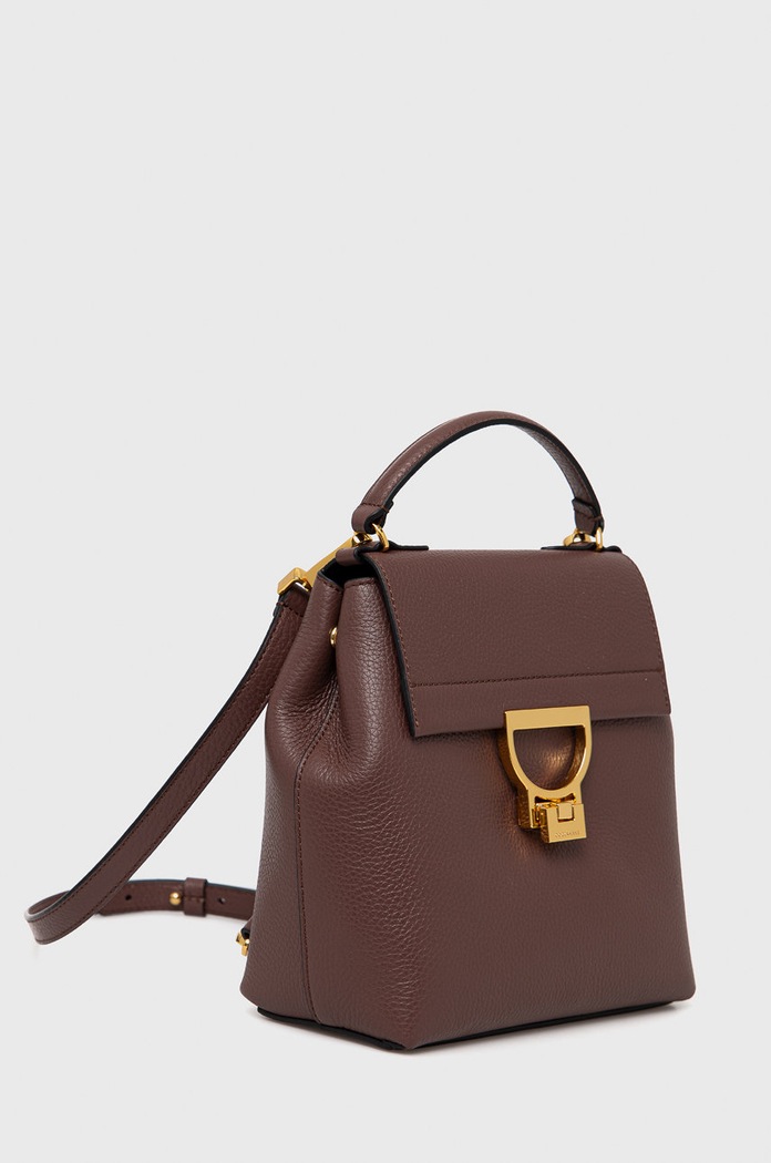 Kožený batoh Coccinelle E1.MD5.54.01.01 burgundské AW24