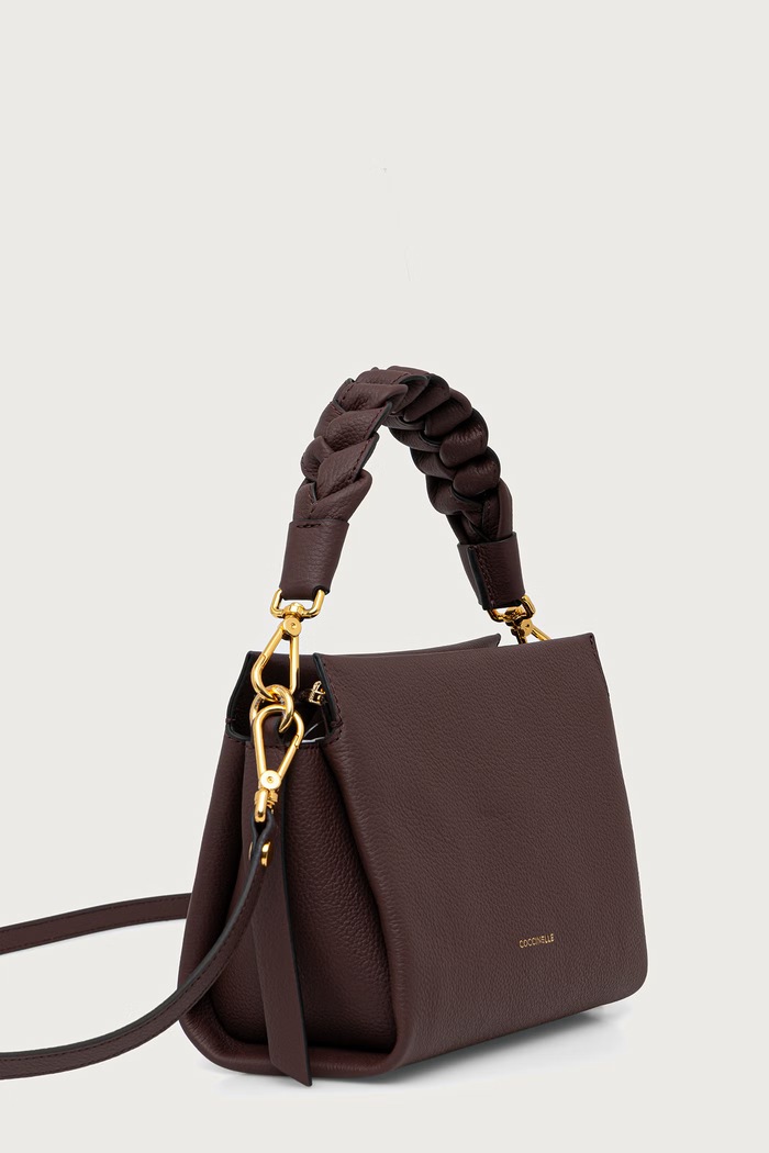 Coccinelle Сумка crossbody для женщин кожаная E1.M50.58.01.01 бордо AA00