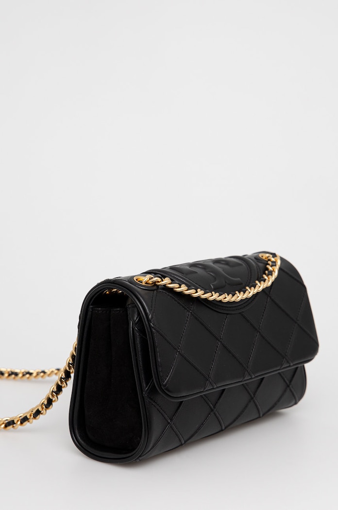 Tory Burch torebka skórzana Fleming Soft Small Convertible 139060.001 czarny AA00