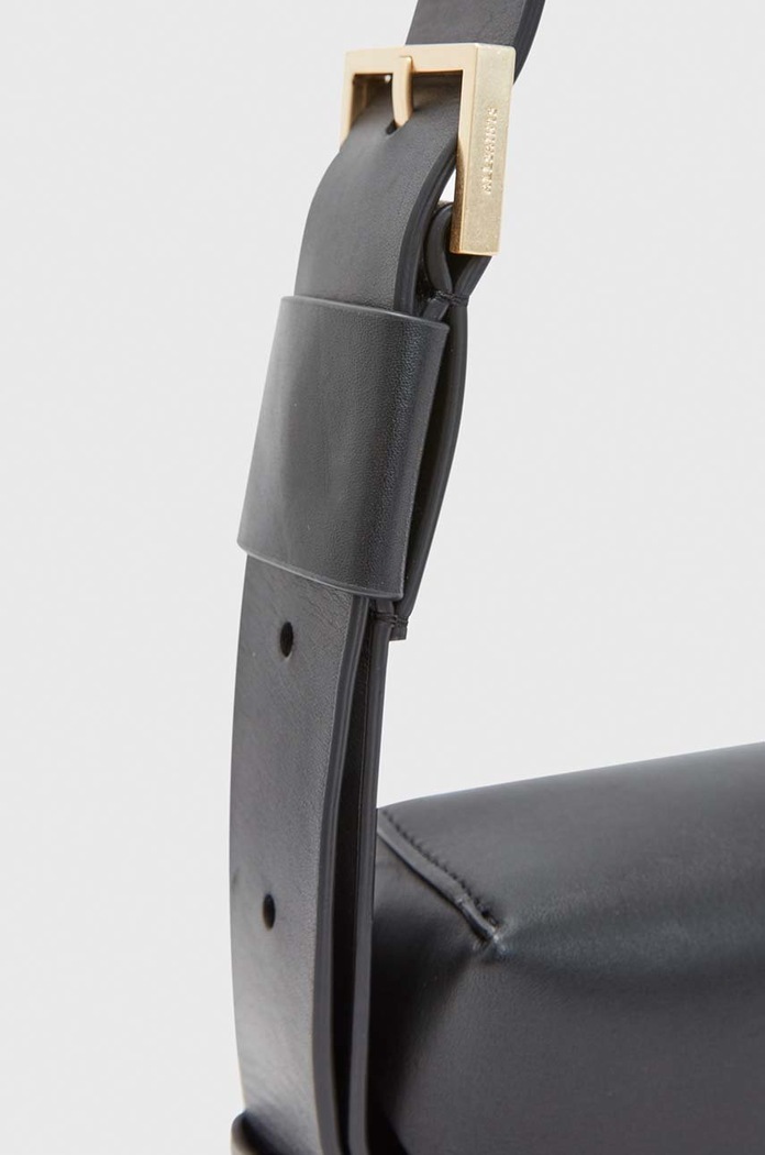 Аксесуари Шкіряна сумочка AllSaints FRANKIE CROSSBODY WB572X чорний