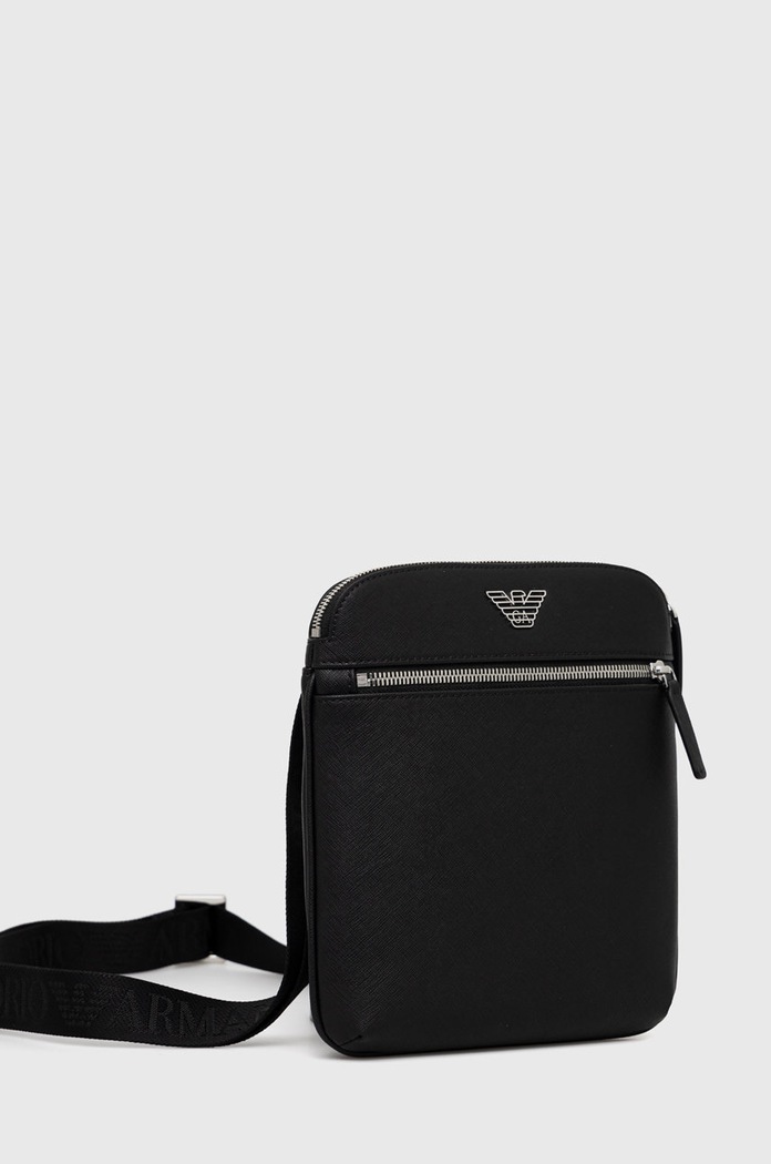 Torbica za okoli pasu Emporio Armani Y4M185.Y138E črna AW22