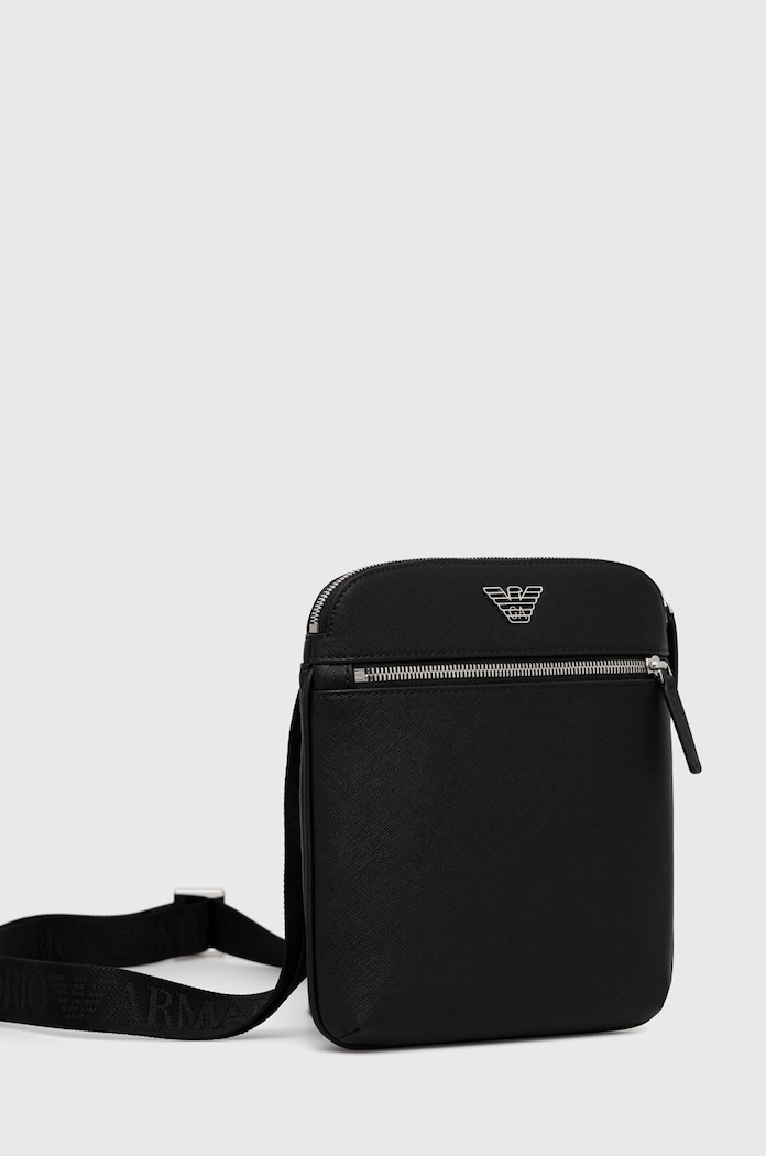 Torbica za okoli pasu Emporio Armani Y4M185.Y138E črna AW22