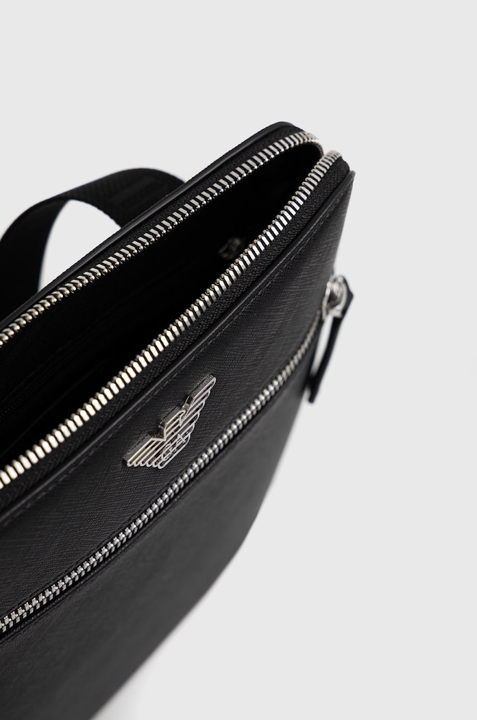 Torbica za okoli pasu Emporio Armani Y4M185.Y138E črna