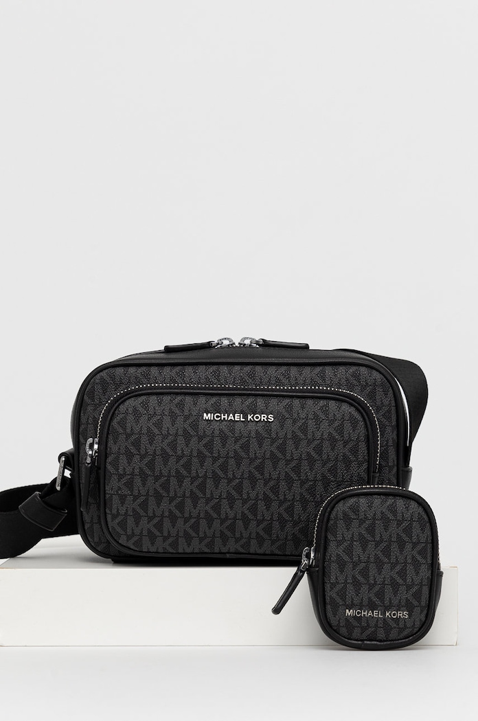 Michael Kors saszetka 33U2LHDC2B nie mieści A4 czarny 33U2LHDC2B
