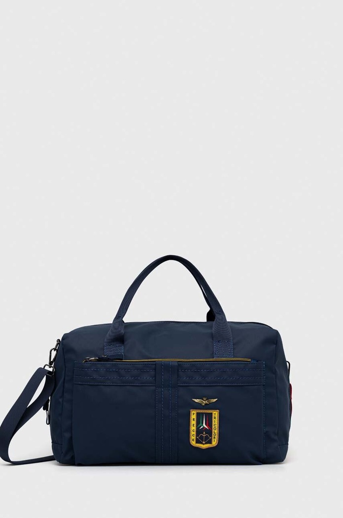 Taška Aeronautica Militare 41 x 23 x 16 cm textilný tmavomodrá AM346