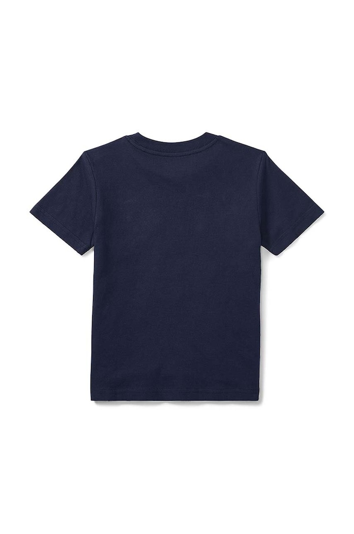 Dječja pamučna majica kratkih rukava Polo Ralph Lauren 322832904037 mornarsko plava AA00
