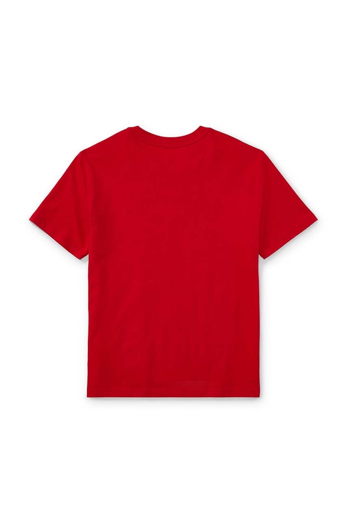 Detské bavlnené tričko Polo Ralph Lauren 323832904038 červená AW22