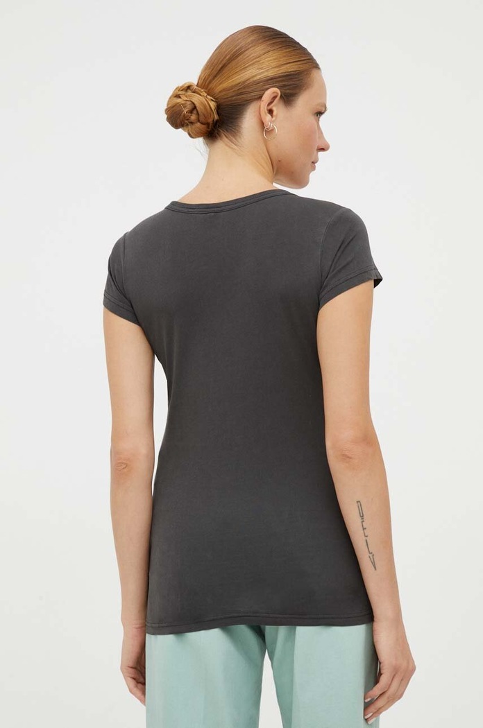 G-Star t-shirt bawełniany D21314.B059 szary AA00