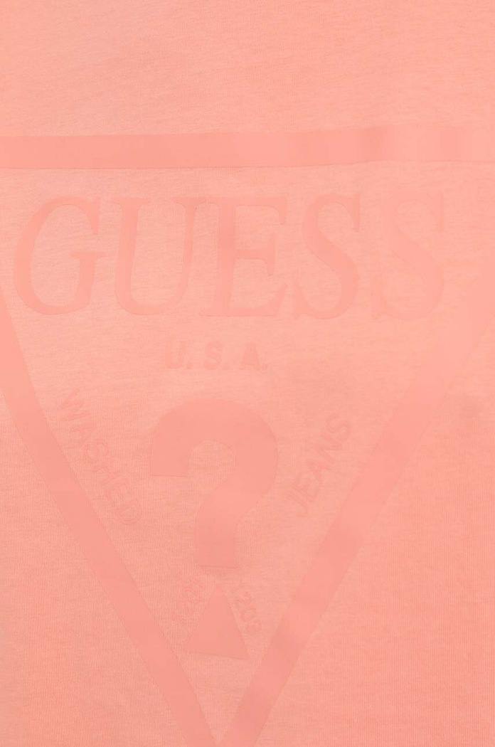Guess pamut póló ADELE V2YI07.K8HM0 narancssárga