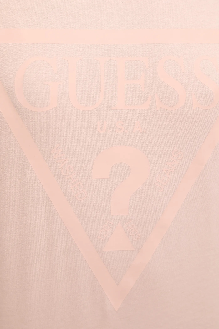 Guess tricou din bumbac ADELE V2YI07.K8HM0 portocaliu