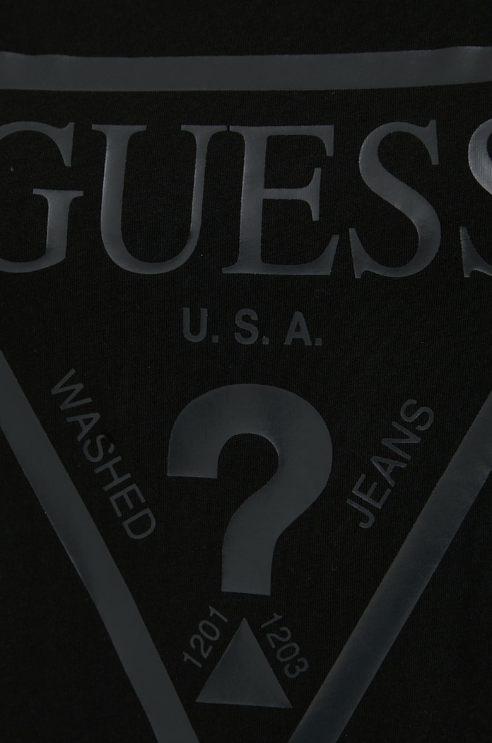 Pamučna majica Guess V2YI07.K8HM0 crna