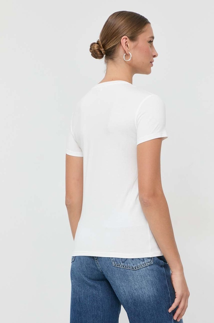 Îmbrăcăminte Patrizia Pepe tricou CM1419.J013 bej