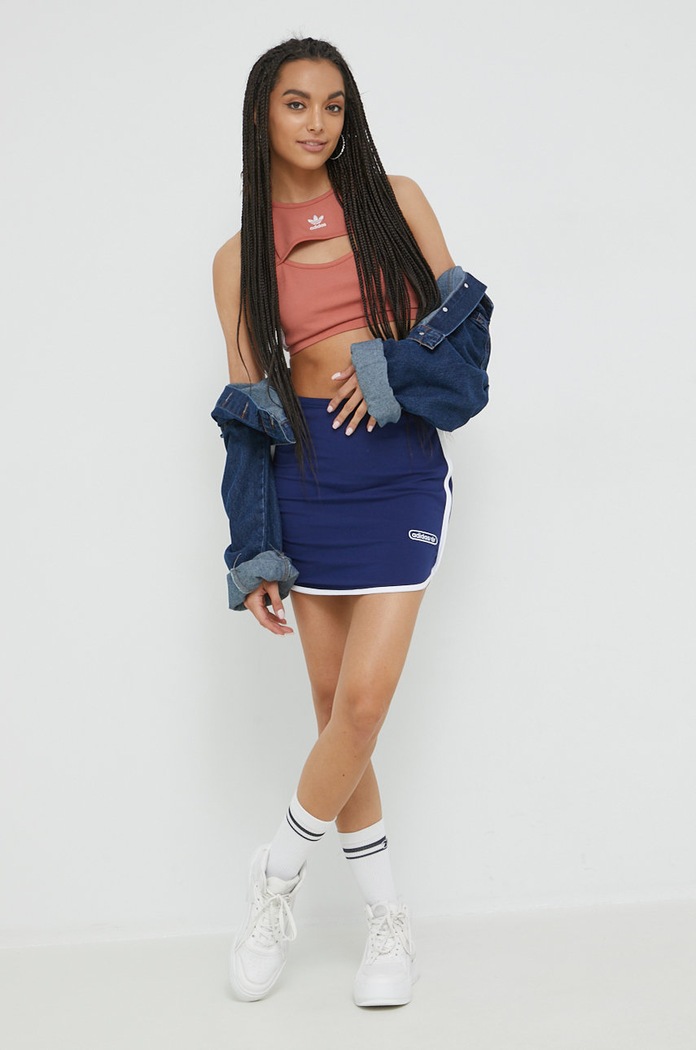 Top adidas Originals HM2118 oranžna AW22