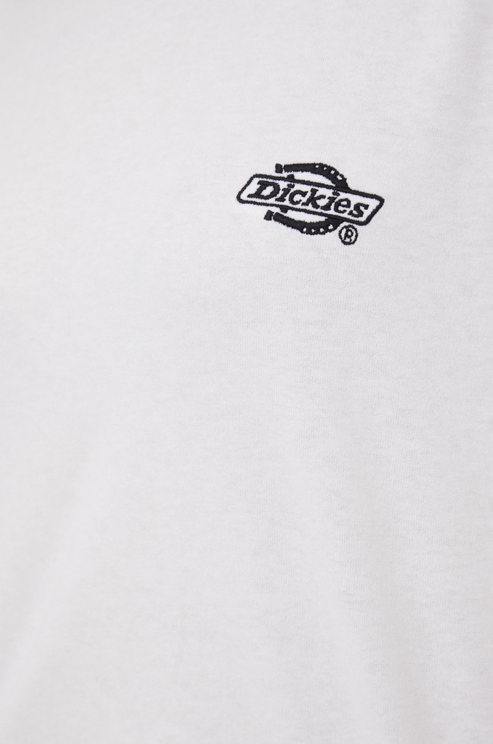 Bavlnené tričko Dickies DK0A4Y1BWHX1 biela