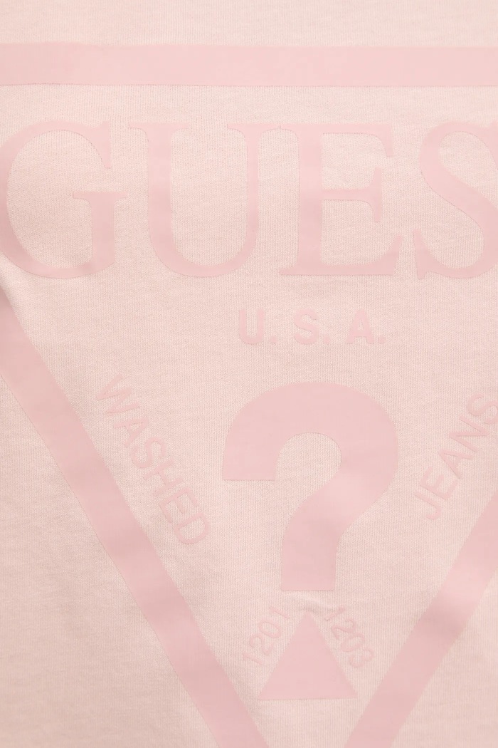 Guess pamut póló ADELE V2YI06.K8HM0 rózsaszín