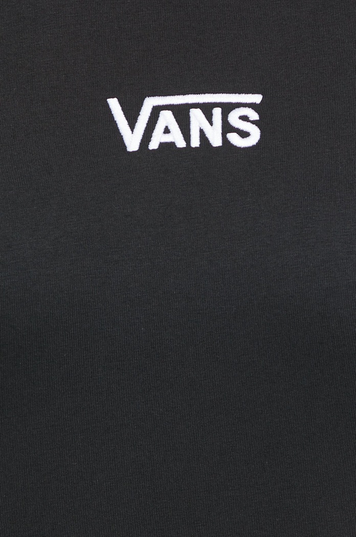 Bombažna kratka majica Vans VN0A7YUTBLK1 črna