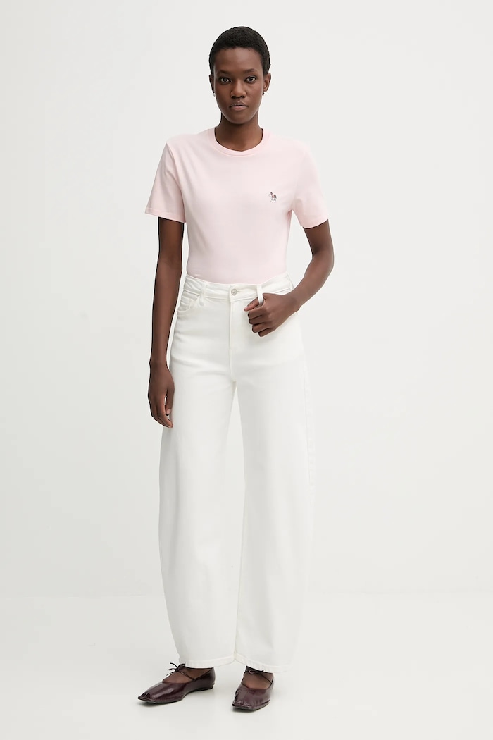 PS Paul Smith t-shirt bawełniany W2R.G799.EP1846 różowy SS26
