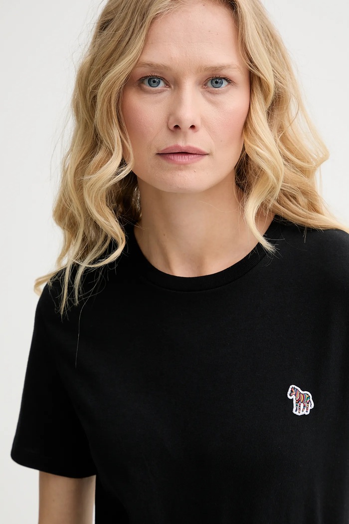 Tricou din bumbac PS Paul Smith W2R.G799.EP1846 negru