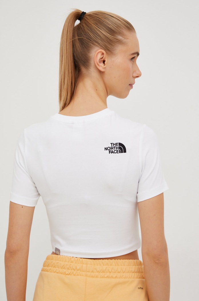 Дрехи Тениска The North Face NF0A55AOFN41 бял