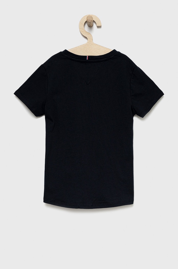 Tommy Hilfiger t-shirt dziecięcy KG0KG06174.9BYY granatowy AW22