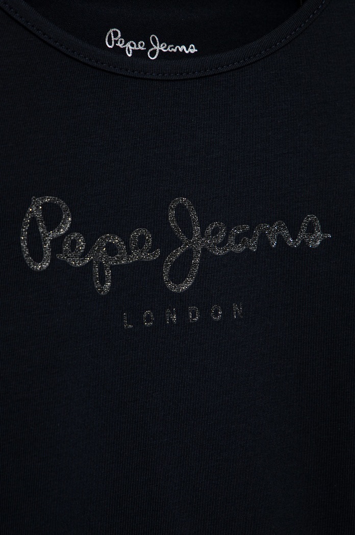 Dziewczynka Pepe Jeans t-shirt dziecięcy PG502924.594 granatowy