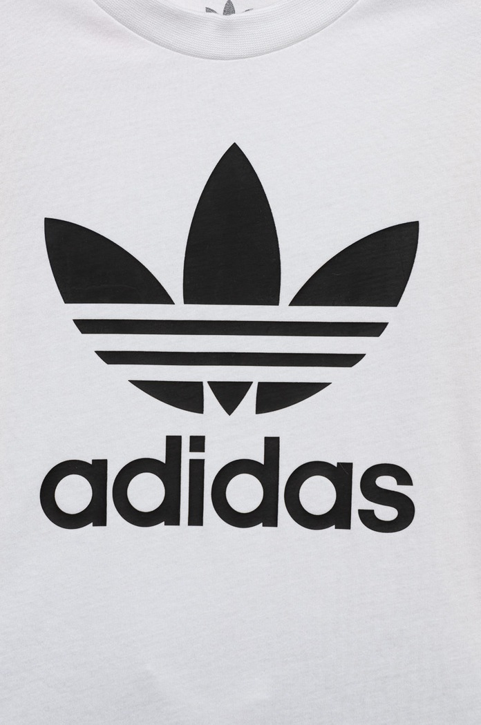 Băieți adidas Originals compleu copii HK2968 alb