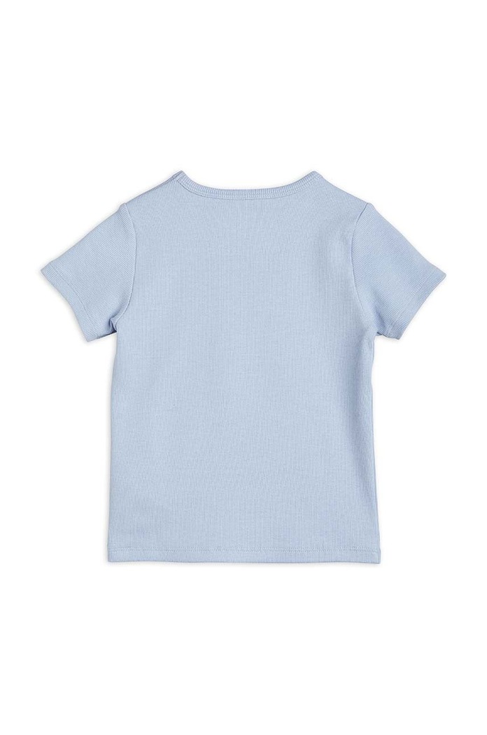Παιδικό μπλουζάκι Mini Rodini 2272012360 μπλε AW22
