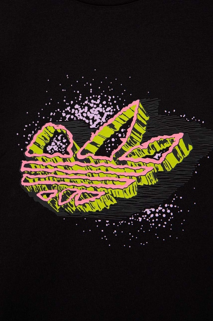 Chłopiec adidas Originals t-shirt bawełniany dziecięcy HL6869 czarny