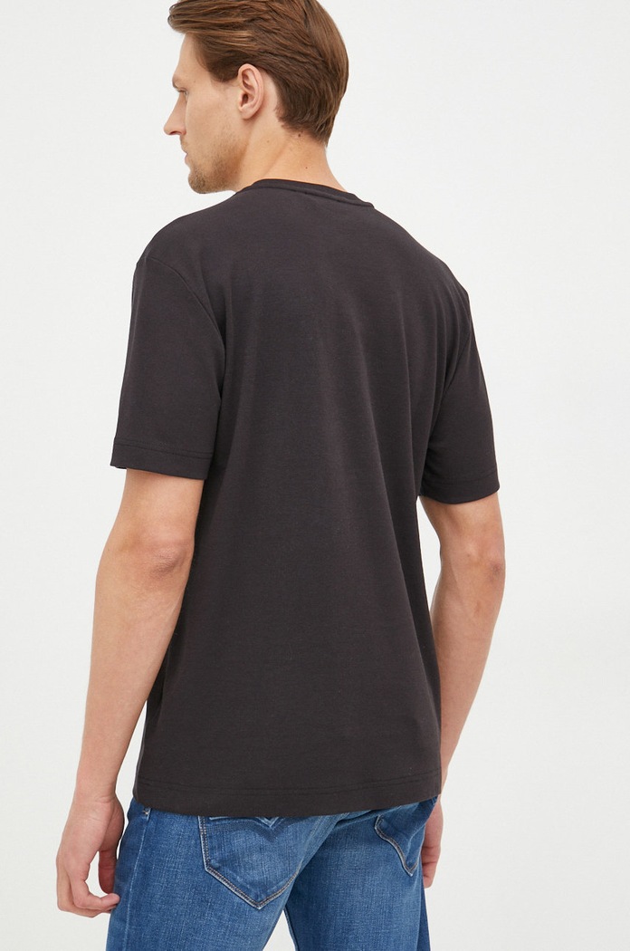 Îmbrăcăminte Calvin Klein tricou din bumbac K10K109894.9BYY negru